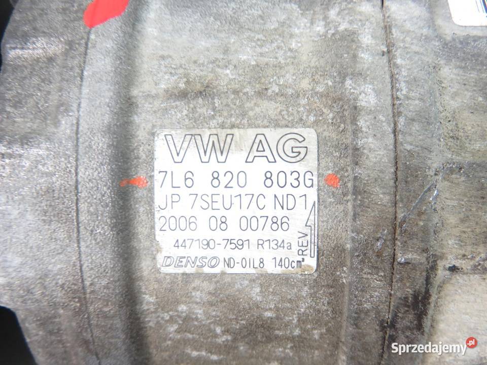 KOMPRESOR KLIMATYZACJI AUDI Q7 36 FSI 7L6820803G sprzedam