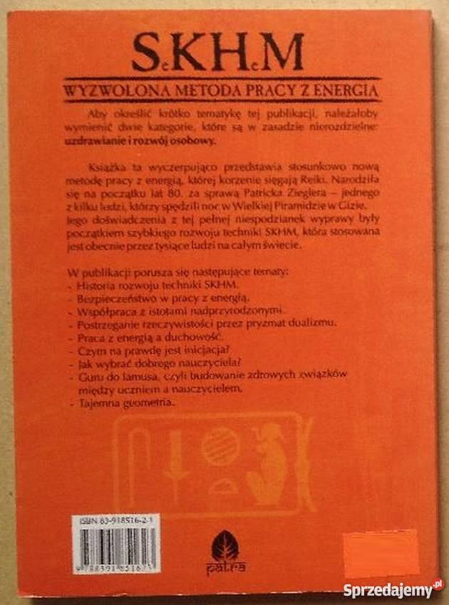 SeKHeM WYZWOLONA METODA PRACY Z ENERGIĄ podlaskie Białystok