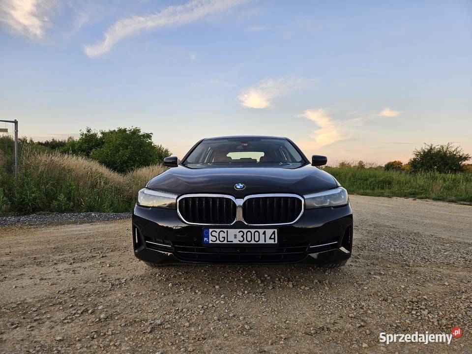 BMW 520i Luxury Line G31 Touring 2022 Serwis ASO elektryczne lusterka śląskie Gliwice