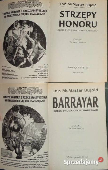 Barrayar część 1 i 2 Lois McMaster Bujold Rzeszów