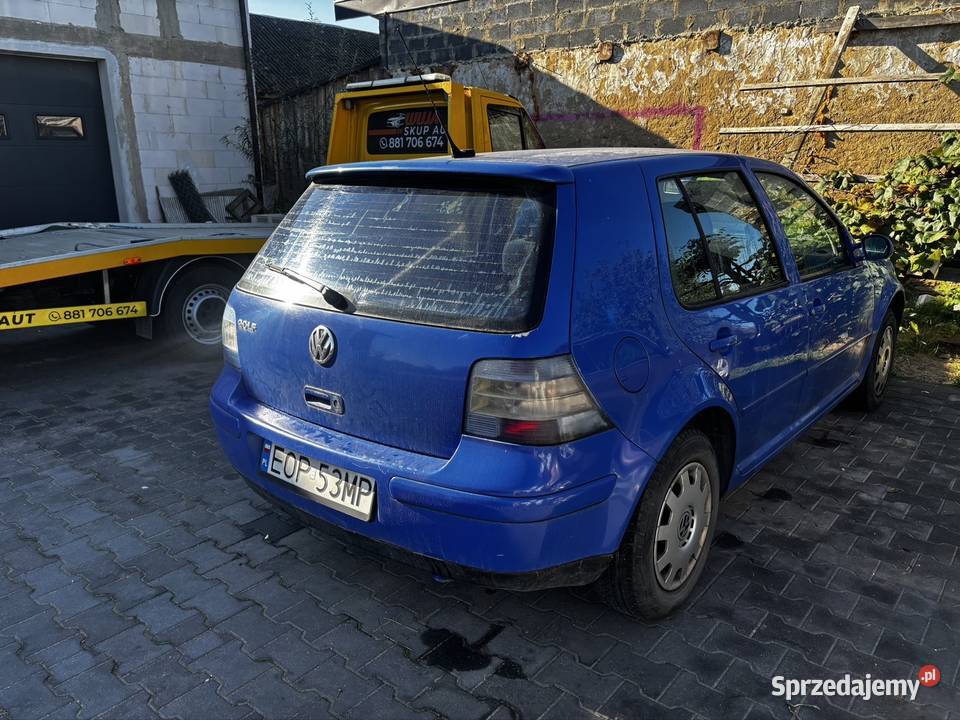 Be golf IV 16v16 gaz nieuszkodzony Drzewica