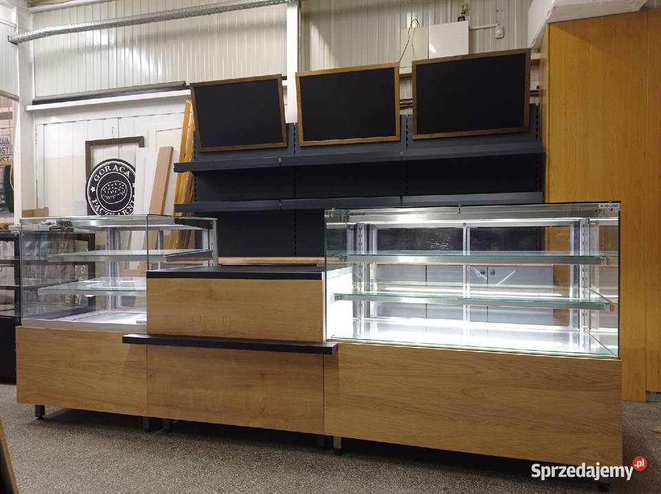 Witryna chłodnicza cukiernicza neutralna lada