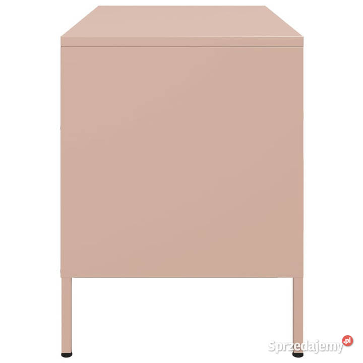 Szafki RTV 2 różowe 68x39x505 stalowe WM842937 Warszawa