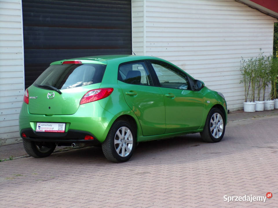 Mazda 2 Klimatronic Gwarancja 1349 86 2009 II benzyna śląskie Mikołów sprzedam