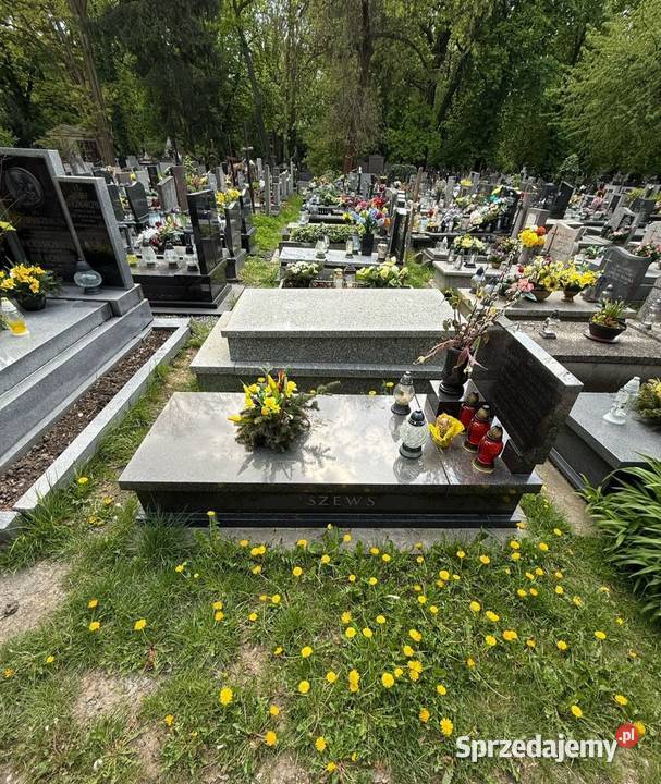 Nowy grobowiec na Cmentarzu Rakowickim