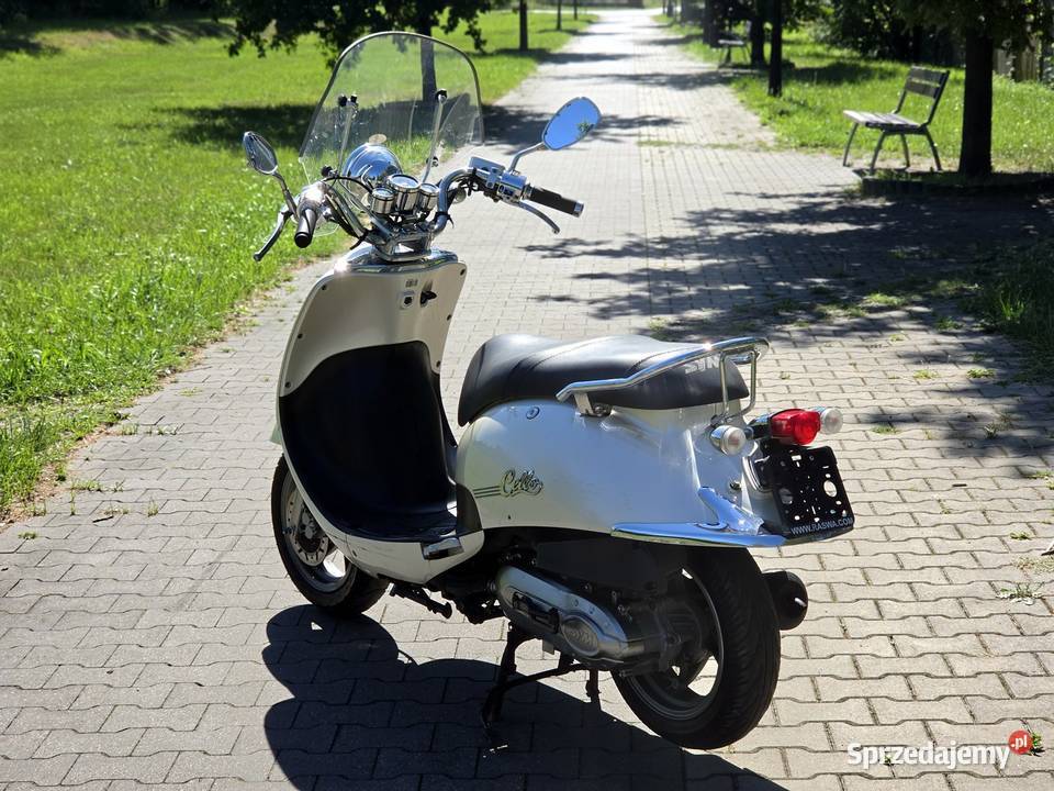 SYM Cello 50 ccm 4t skuter retro styl szeroki