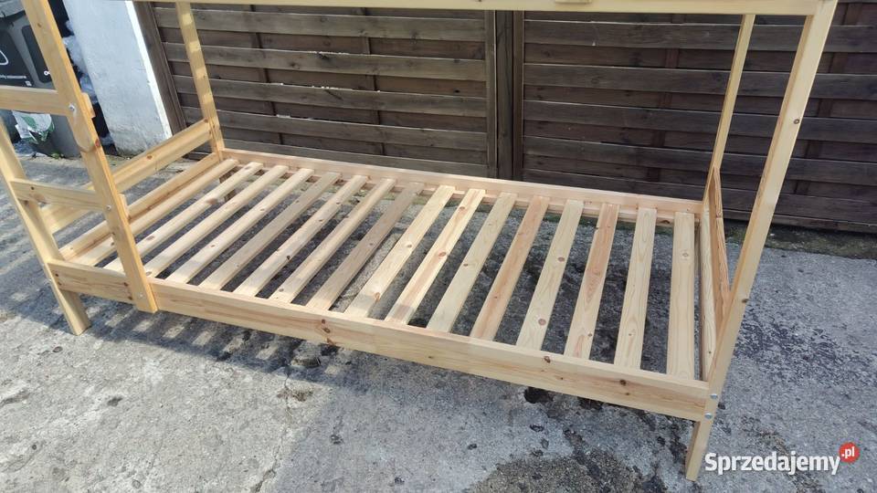 Łóżko IKEA Mydal 90x200 piętrowe sosnowe Warszawa