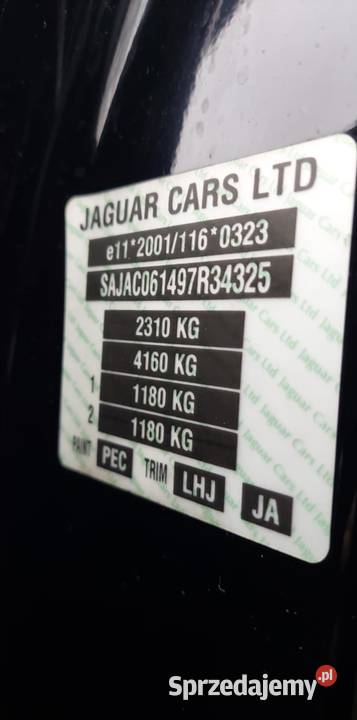 Jaguar xf x250 2009 PEC przód części lampy