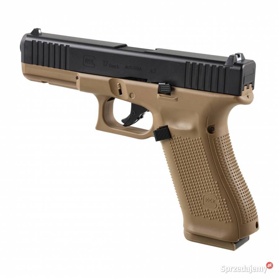 Pistolet na kule gumowe Glock Gen 5 T4E 43 CO2 Sporty strzeleckie i myślistwo Sporty strzeleckie i myślistwo Trzcianka