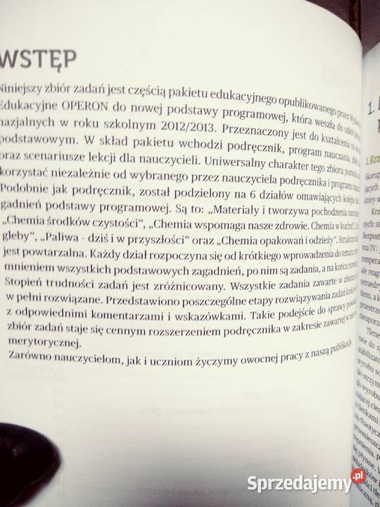 Chemia zbiór zadań ponadgi Operon matura Antyki, Sztuka, Kolekcje Warszawa