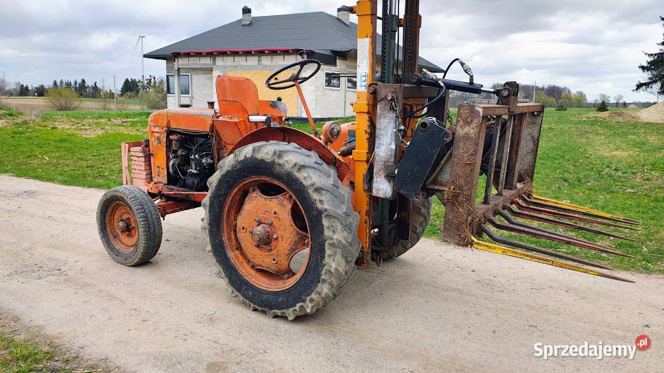 Wózek widłowy ciągnikowy sztaplarka widlak Fiat