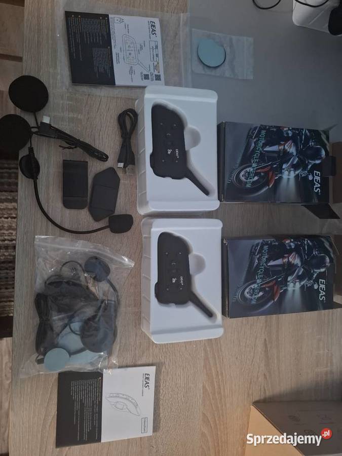 Sprzedam Nowe Interkomy interkom motocyklowe Czersk