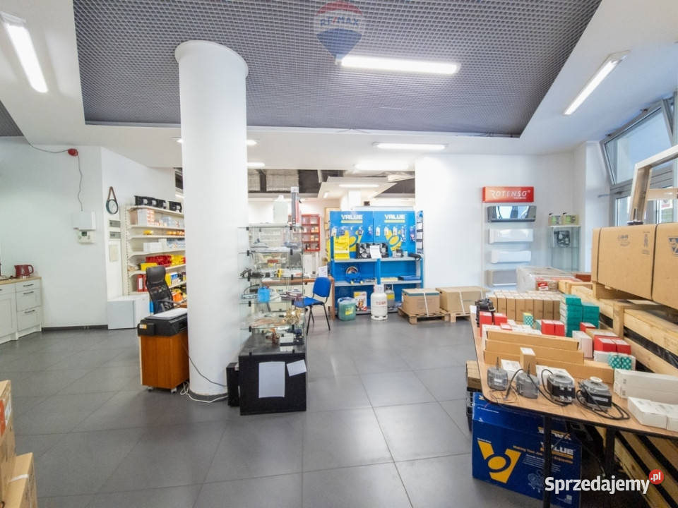 Sklep usługi witryna Chorzowska miejsca