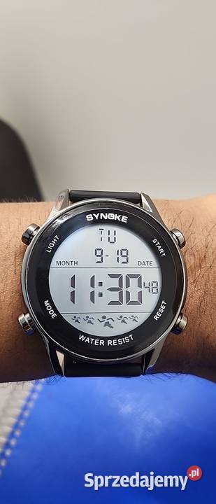 Zegarek sportowy elektroniczny LED Synoke Gorzów Wielkopolski