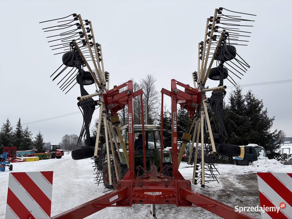Zgrabiarka 2 karuzelowa Fella TS 781 Hydro 78m Myszyniec