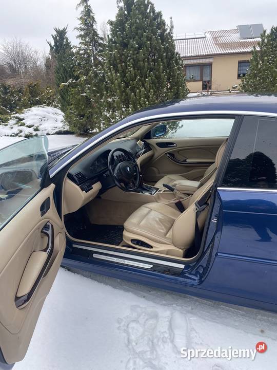 BMW E46 25 Benzyna Coupe lubelskie Ryki