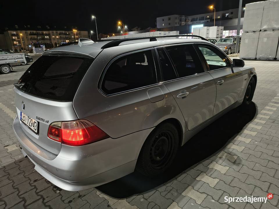 E61 525d fajne wyposażenie Rok produkcji 2005 lubelskie Biała Podlaska