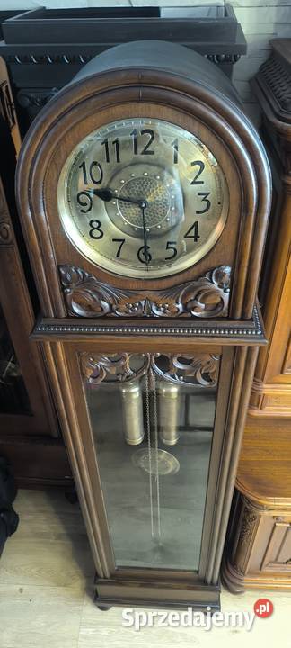 Zegar stojący HAWINA śliczna ciemna Kwaczała