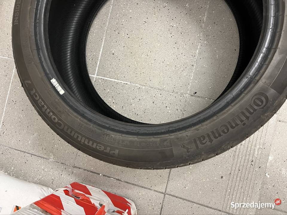Letnie opony continental przemium contact 7 40 Wrocław