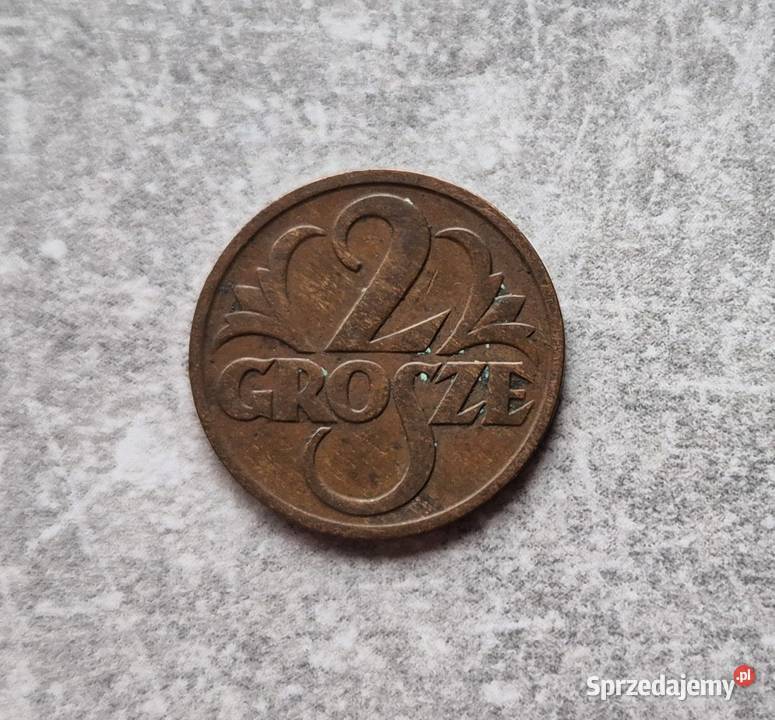 424 POLSKA II RP 2 Grosze 1928 r Wola Kruszyńska