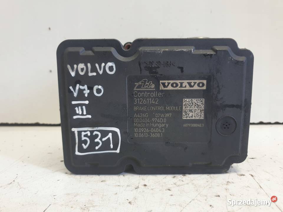 Volvo V70 III XC70 II POMPA ABS hamulcowa osobowe lubelskie Rudka