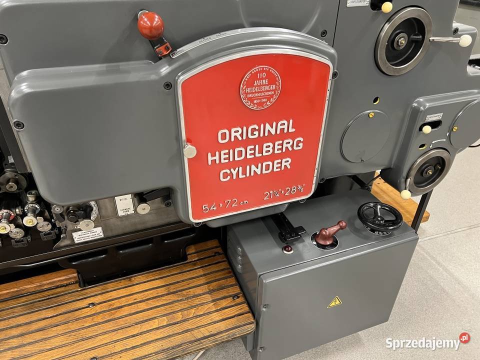 Automat do sztancowania Heidelberg Cylinder S Radom
