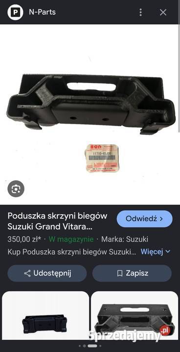 Most przedni przód Suzuki Grand Vitara 20 Świdnica