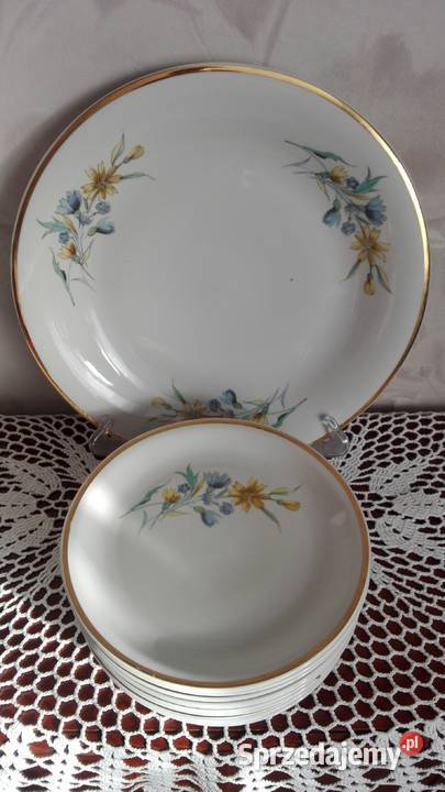 Serwis do ciast deserów 111 porcelana Lubiana podlaskie Białystok