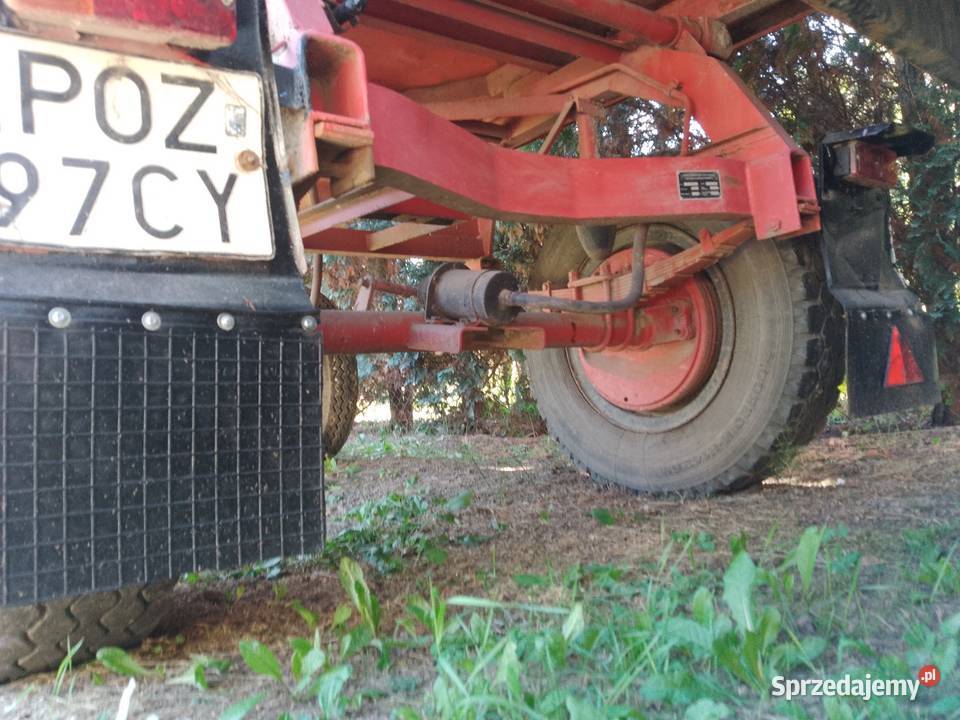 Przyczepa wywrotka na 3 str 1985 r Autosan Hl Rolnictwo Pobiedziska sprzedam