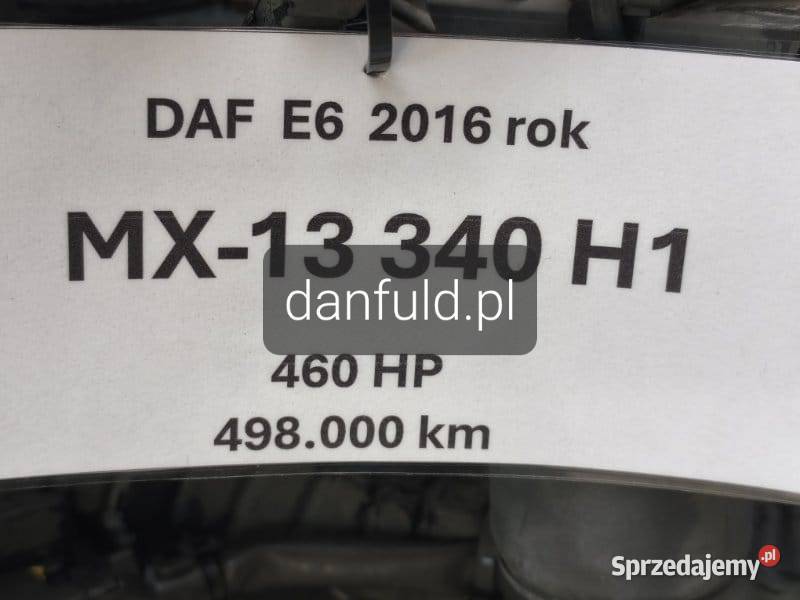 Silnik DAF MX13340H1 E6 łódzkie