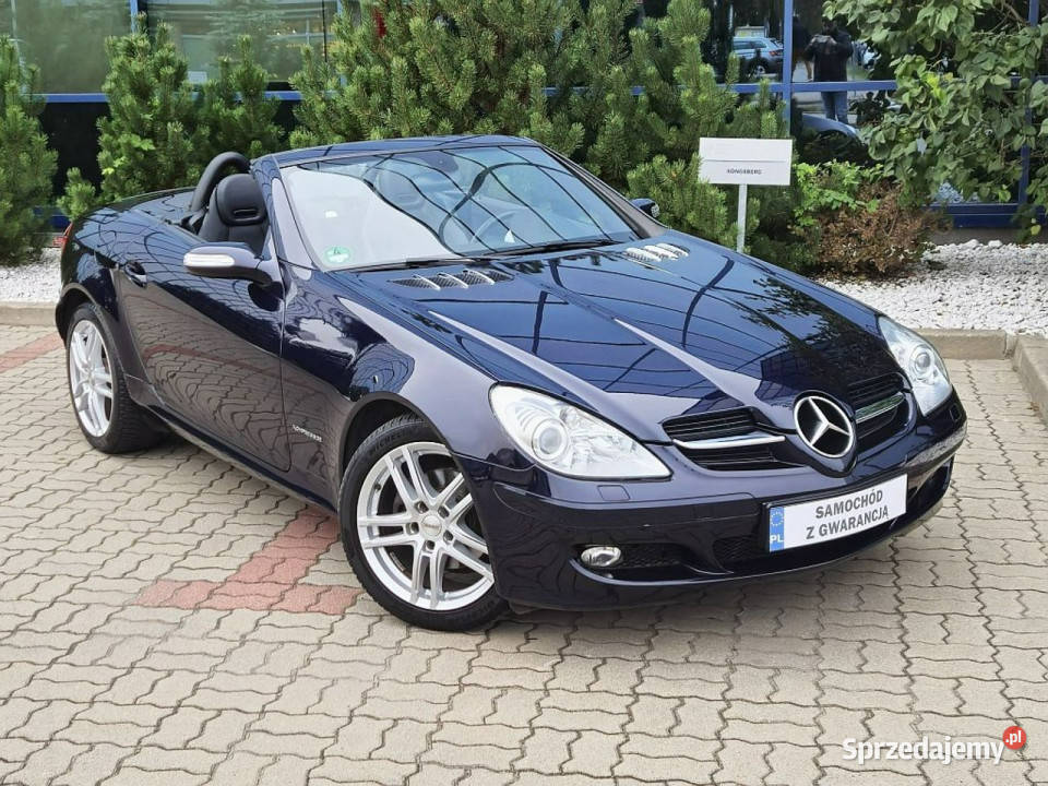 Mercedes SLK 200 GWARANCJA alufelgi 18 super automatyczna Warszawa