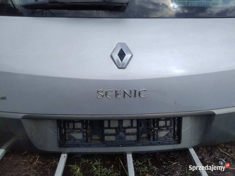 KLAPA BAGAŻNIKA SZYBA RENAULT SCENIC II Części samochodowe