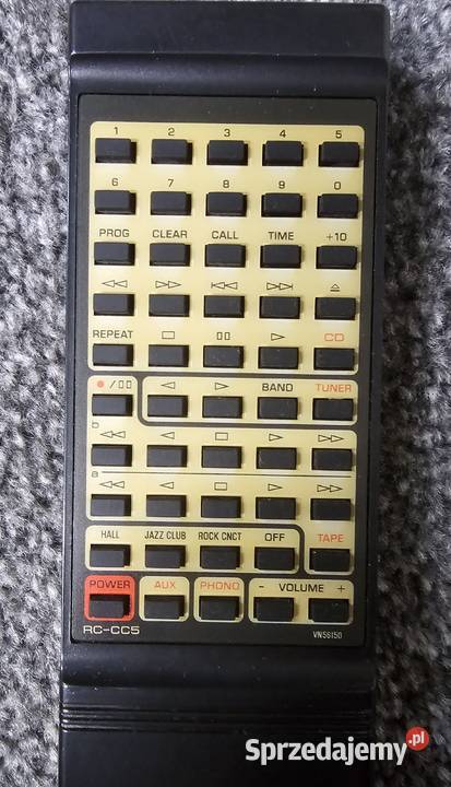 Pilot YAMAHA RCCC5 VN56150 Używany sprawny Wieże i miniwieże małopolskie Kraków