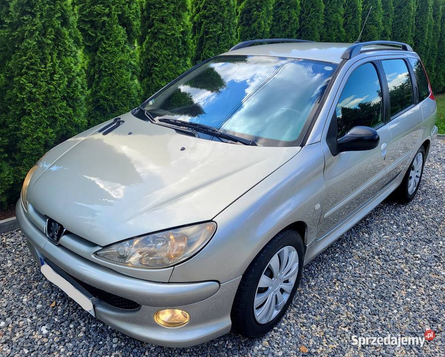 Peugeot 206 Lift 16 HDI Klimatyzacja Ekonomiczny Kraków sprzedam