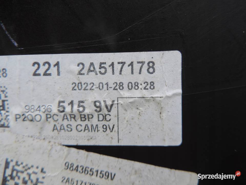 OPEL MOKKA B II ZDERZAK TYŁ PDC 984365159V Zderzaki kujawsko-pomorskie sprzedam