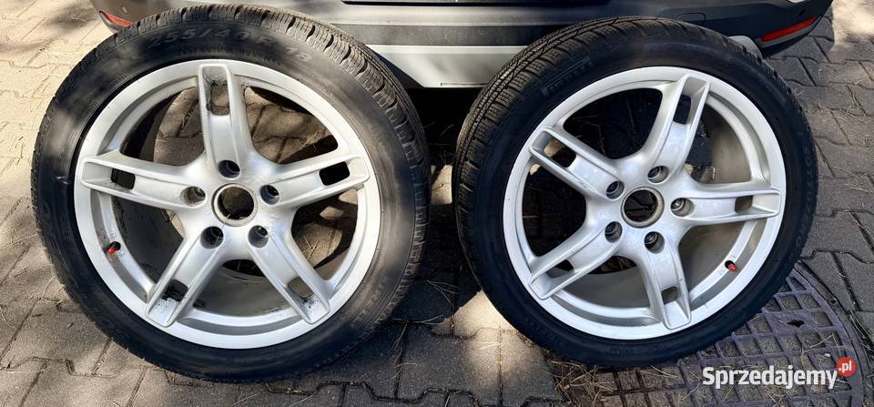 Felgi aluminiowe opony zimowe Pirelli 18 do Warszawa