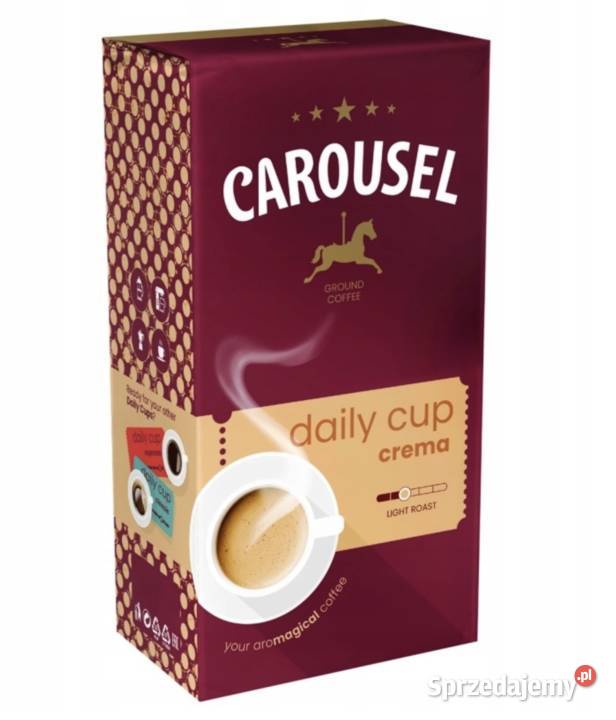 Carousel Coffee Daily Cup Crema kawa mielona