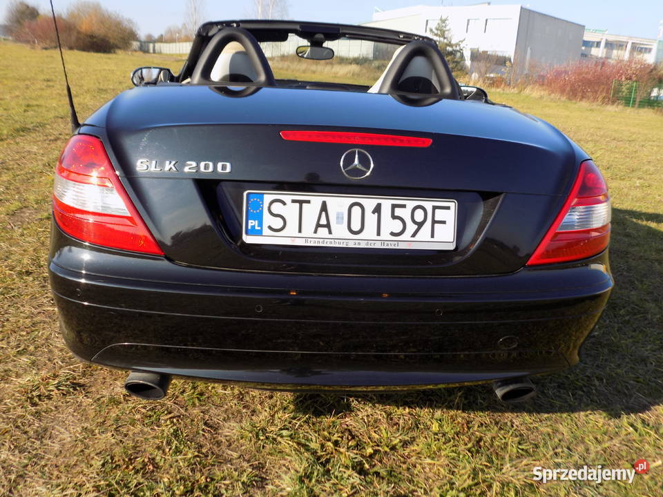Mercedes SLK kabriolet nowe opony automat skóra śląskie Tarnowskie Góry
