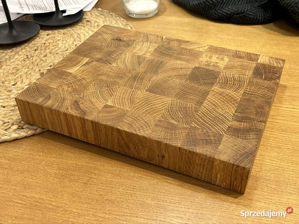 Deski sztorcowe szachownice dębowe end grain Przybory kuchenne Rybnik