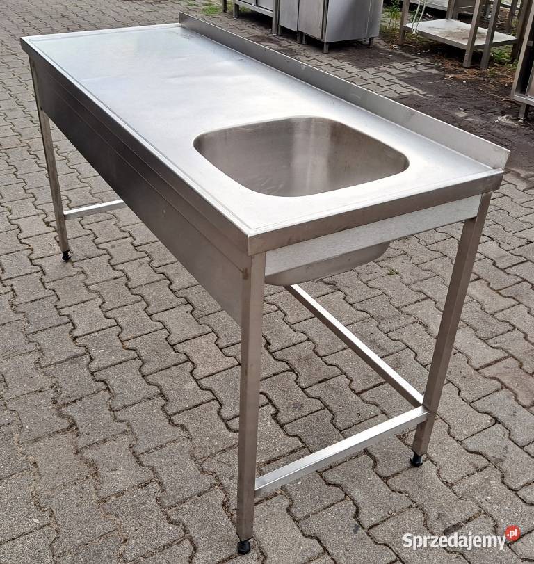 ZLEW 1 KOMOROWY Z BLATEM POMOCNICZYM 1606085 Nowe Skalmierzyce