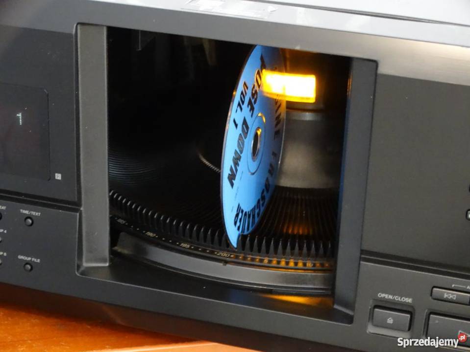 Zmieniarka na 200 CD Sony CDPCX235 TEXT sprawna podkarpackie Jasło