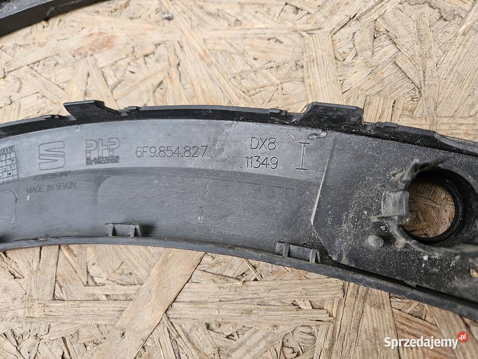 SEAT ARONA LISTWA ZDERZAKA LEWA PRZÓD 6F9854827 osobowe