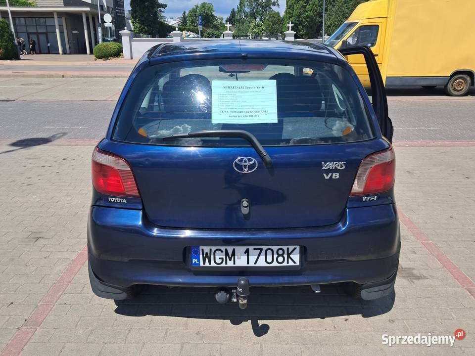 Samochód Toyota Yaris sprzedam Grodzisk Mazowiecki sprzedam