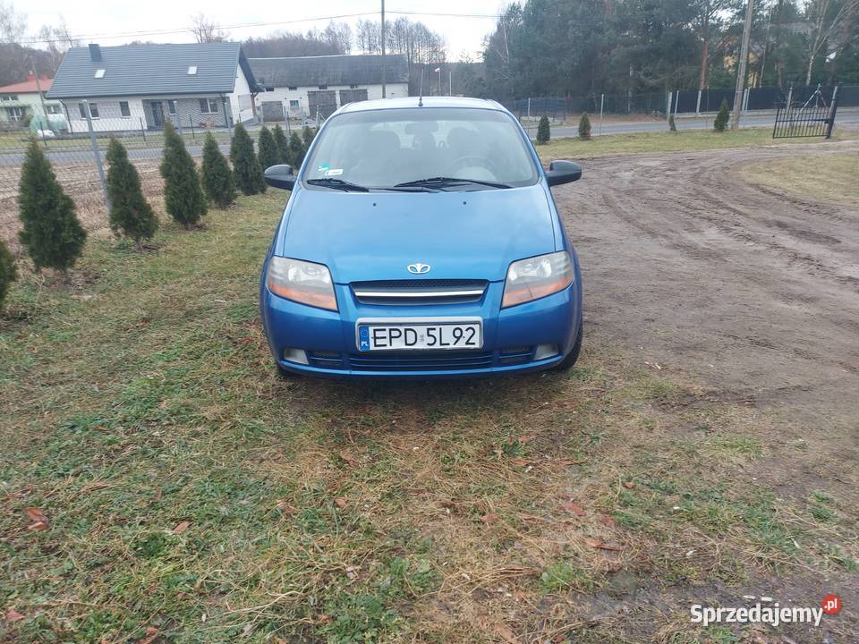 Sprzedam Daweoo Kalos manualna Kalos Poddębice