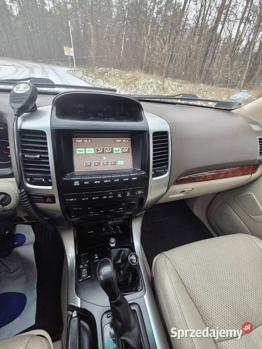 Toyota Land Cruiser 120 Salon Polska automatyczna mazowieckie Ostrów Mazowiecka sprzedam