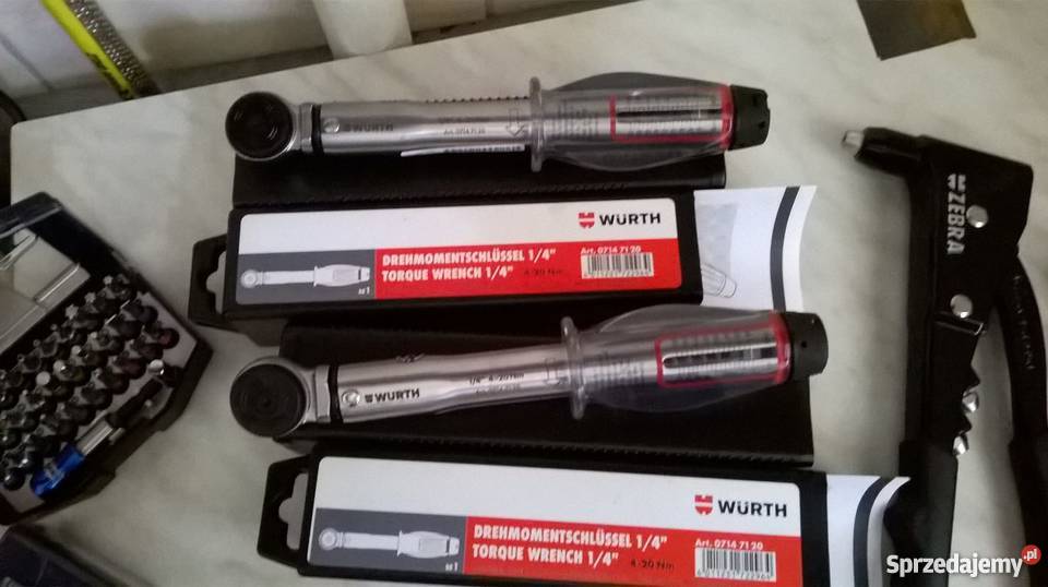 Zestaw narzędzi Wurth Bosch KWB wielkopolskie Nowe Skalmierzyce