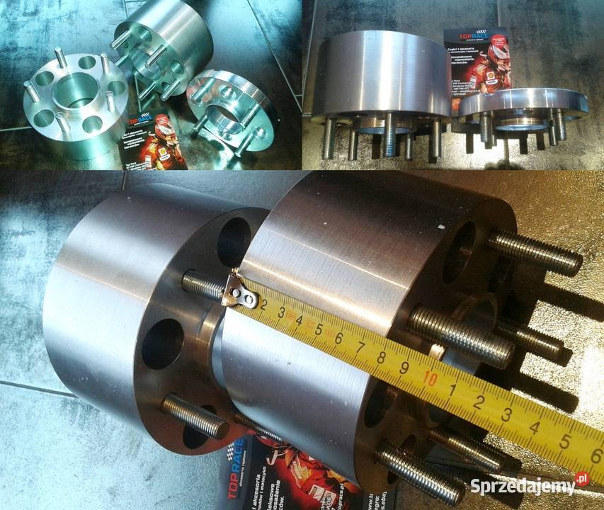 Adapter zmiana rozstawu śrub 5x112 na 5x120 z Dystanse Lubin
