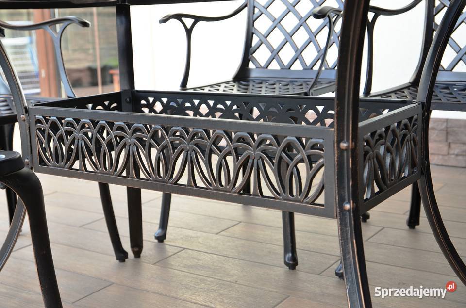 Zestaw mebli ogroduwy 6 osobowy 150cm Breń