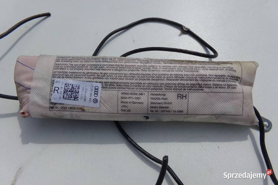 PODUSZKA FOTELA TIGUAN PRAWA LEWA osobowe wielkopolskie Rakoniewice sprzedam