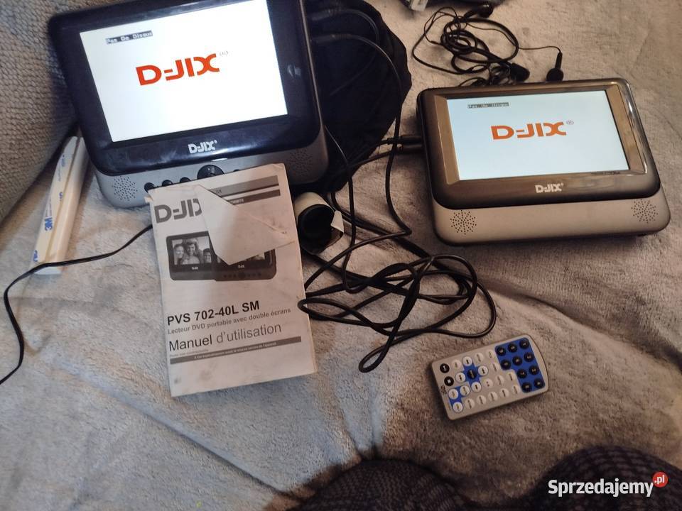 Dvd samochodowe dwa monitory Bajki Góra Kalwaria